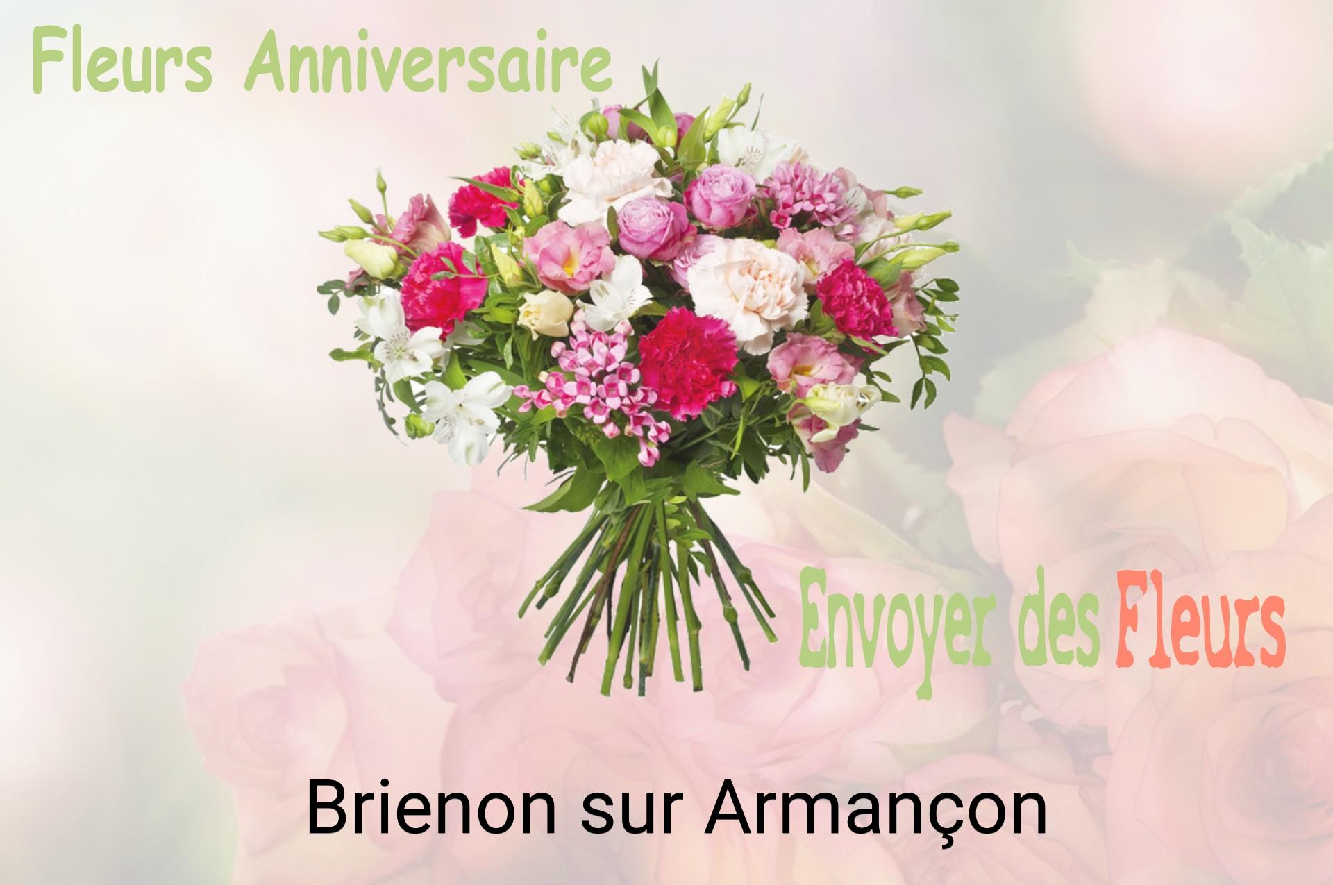 Bouquet de fleurs d’anniversaire livré à Brienon-sur-Armançon